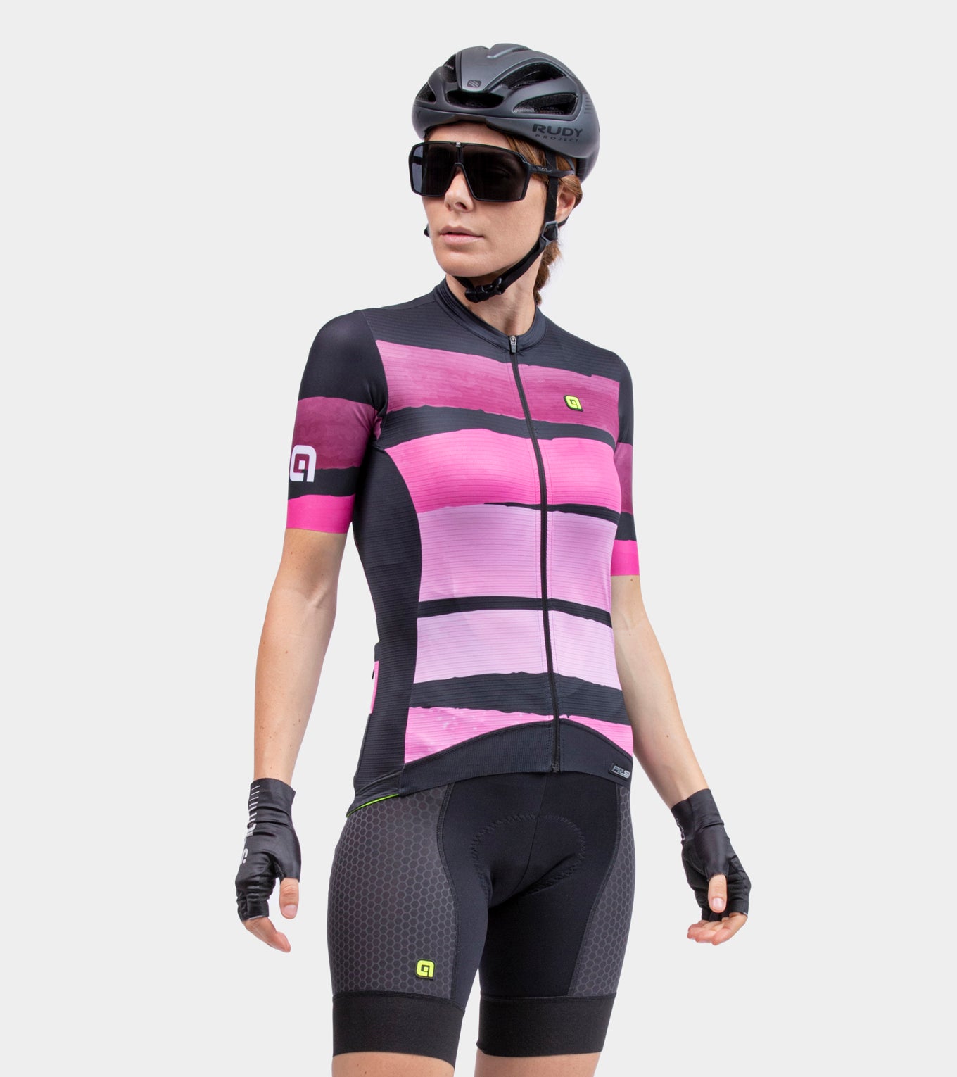 Short Sleeve Jersey Woman Track Ale Cycling