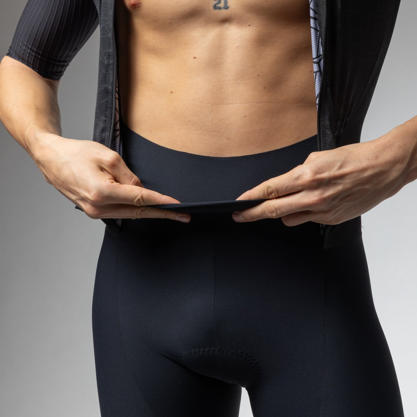 Front Zipper Skinsuits Man Focus