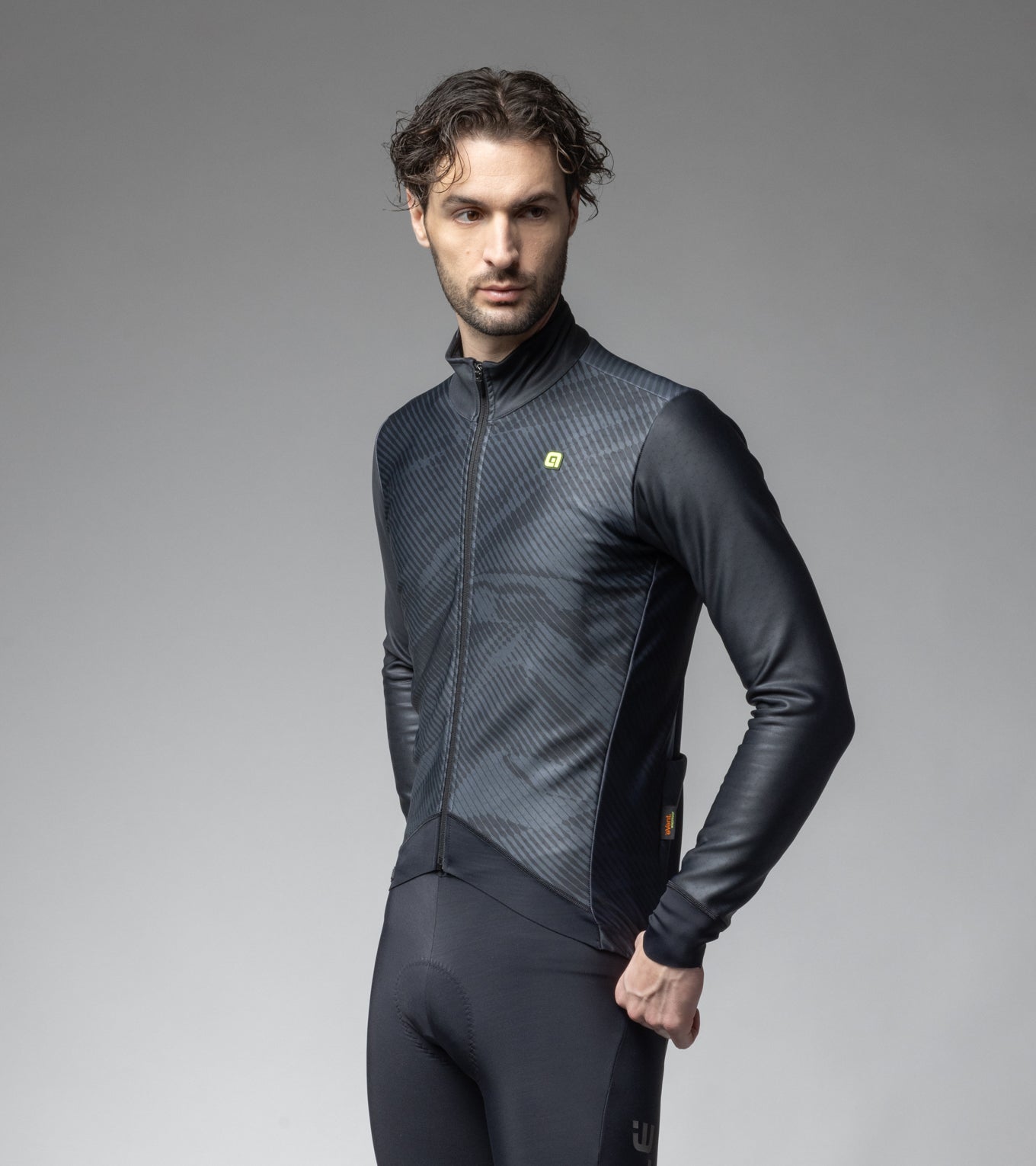 fahrradbekleidung jacke Wasserabweisende Jacke Mann Metal – Alé Cycling