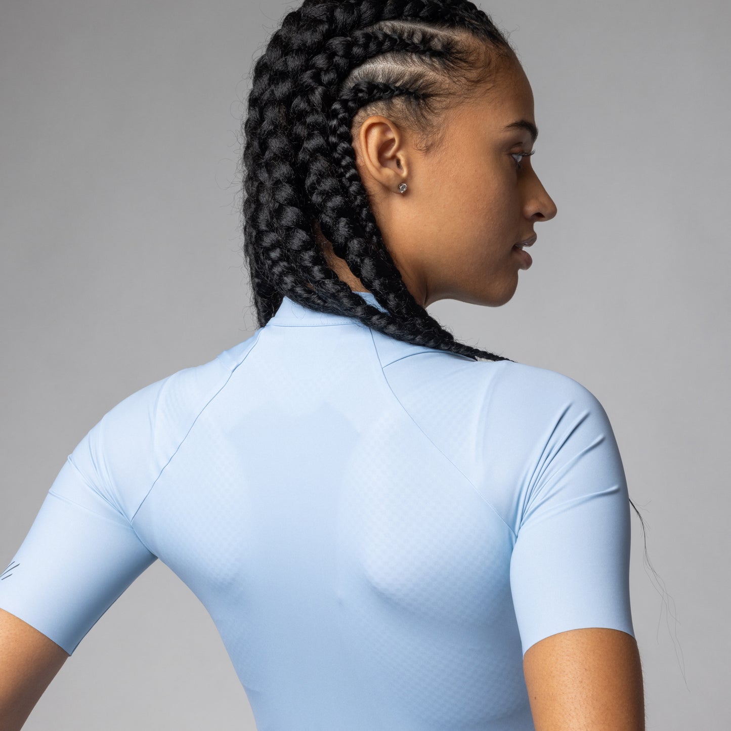 Short Sleeve Jersey Woman Color Block