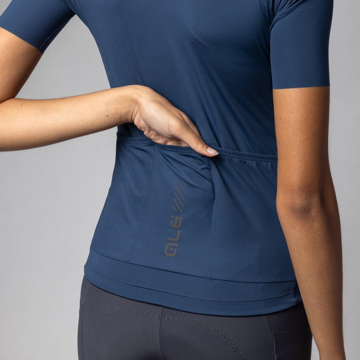 Short Sleeve Jersey Woman Color Block Off Road