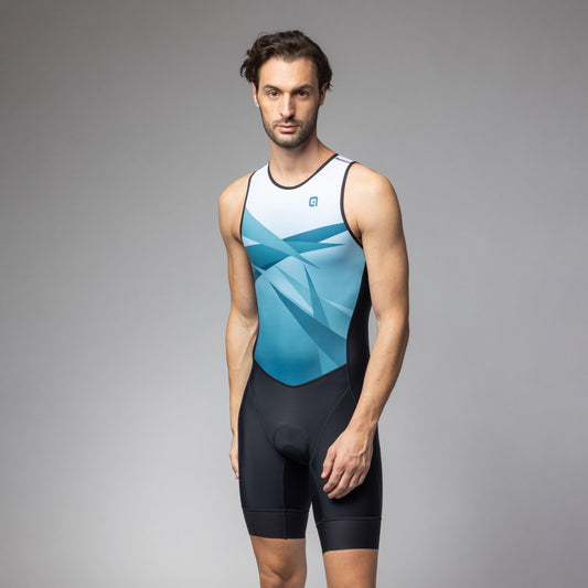 Back Zipper Skinsuits Man Horizon