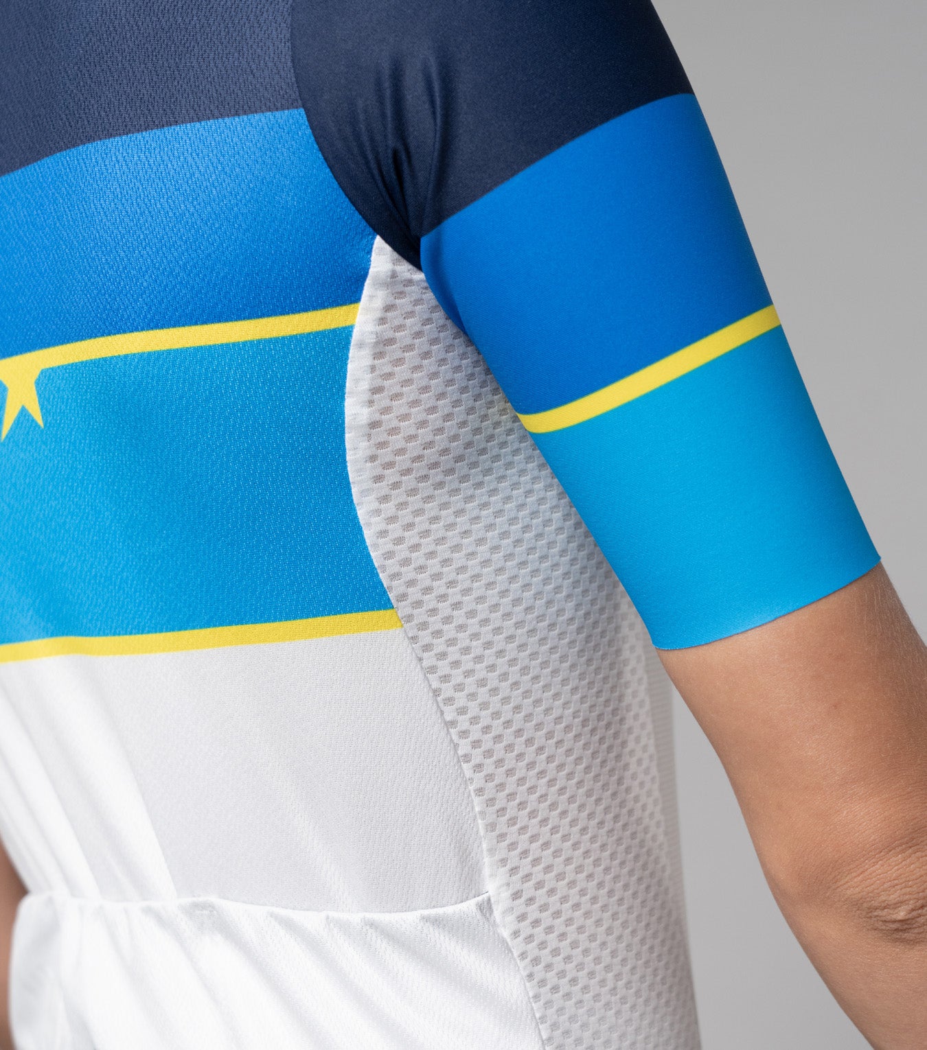 Short Sleeve Jersey Man Uec Bianco