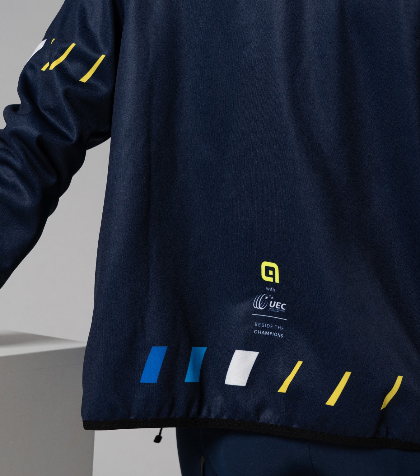 Sweatshirt Mann Uec Blu Marino