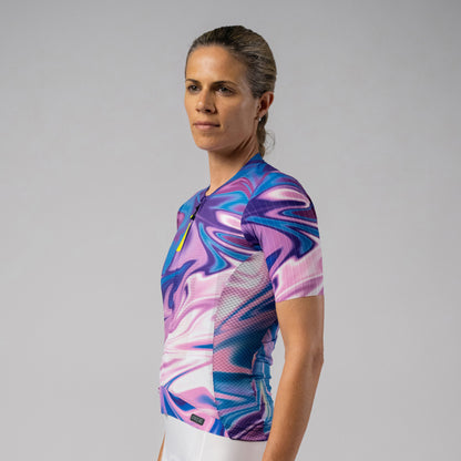 Short Sleeve Jersey Woman Smoothie