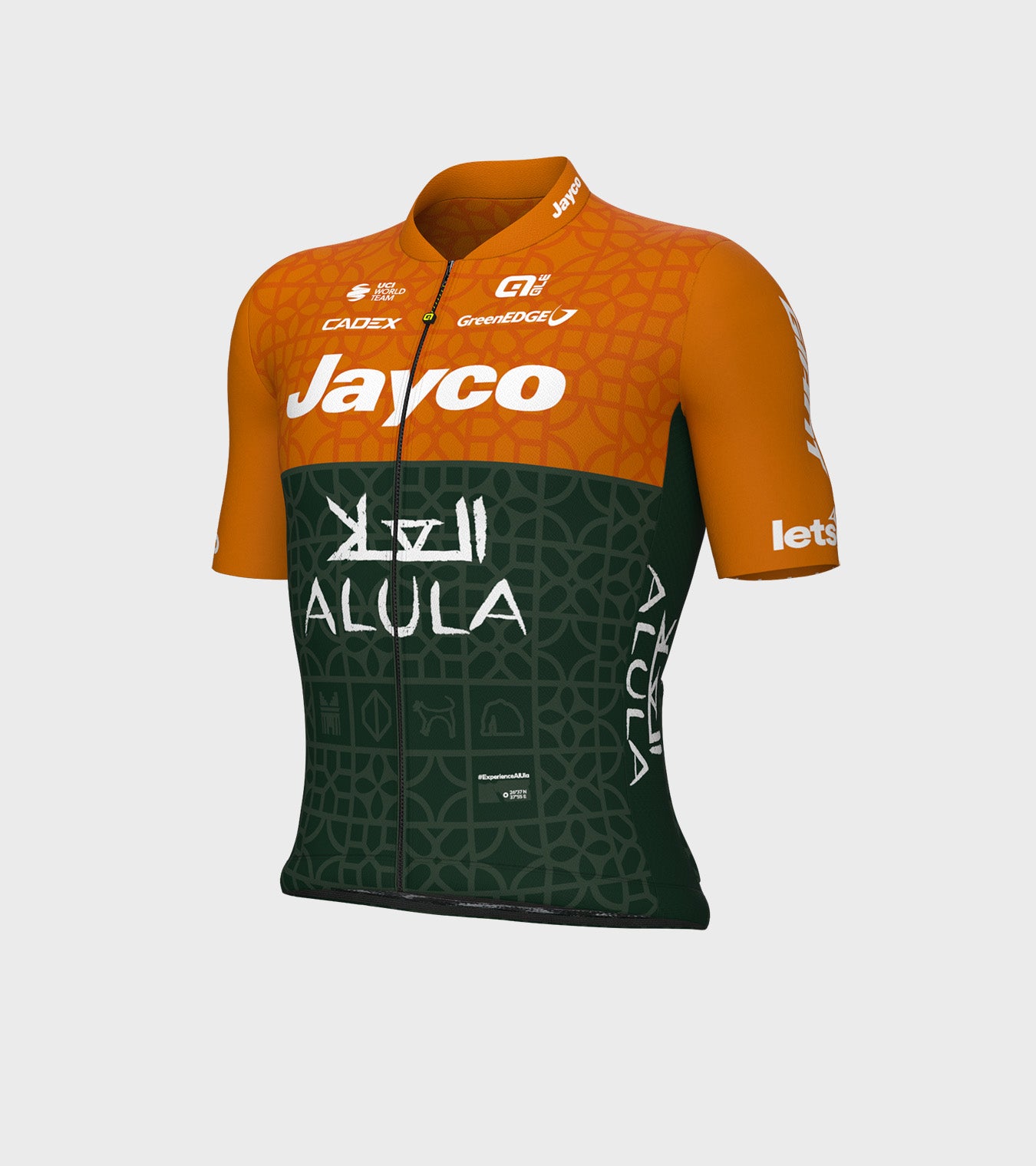 Kurzarm Trikot Mann Jayco Alula Tdf