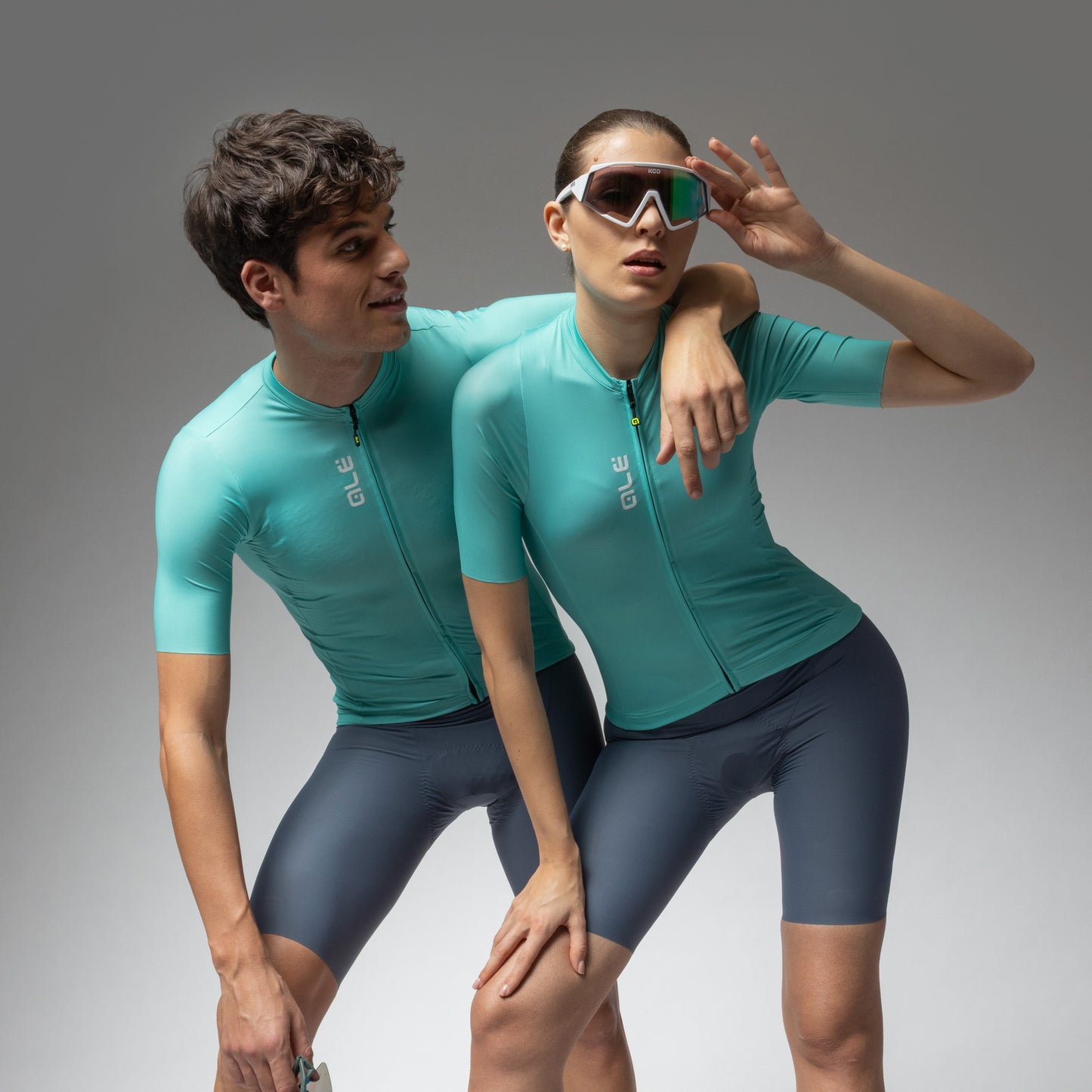 Short Sleeve Jersey Woman Color Block