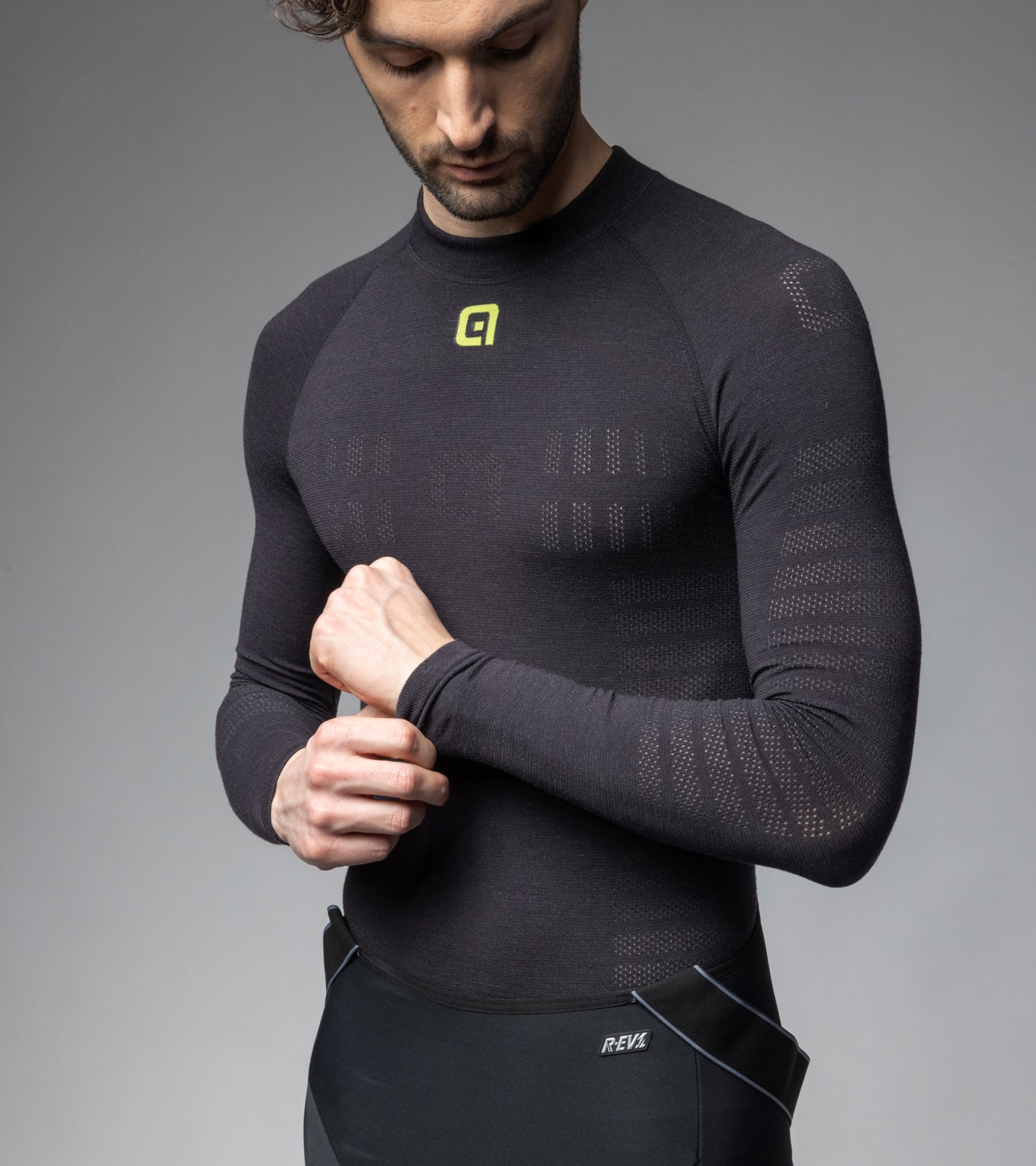 Long Sleeve Base Layer Man Wool