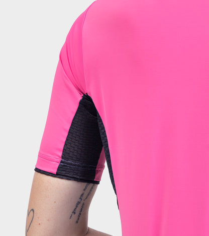 Short Sleeve Jersey Woman Color Block