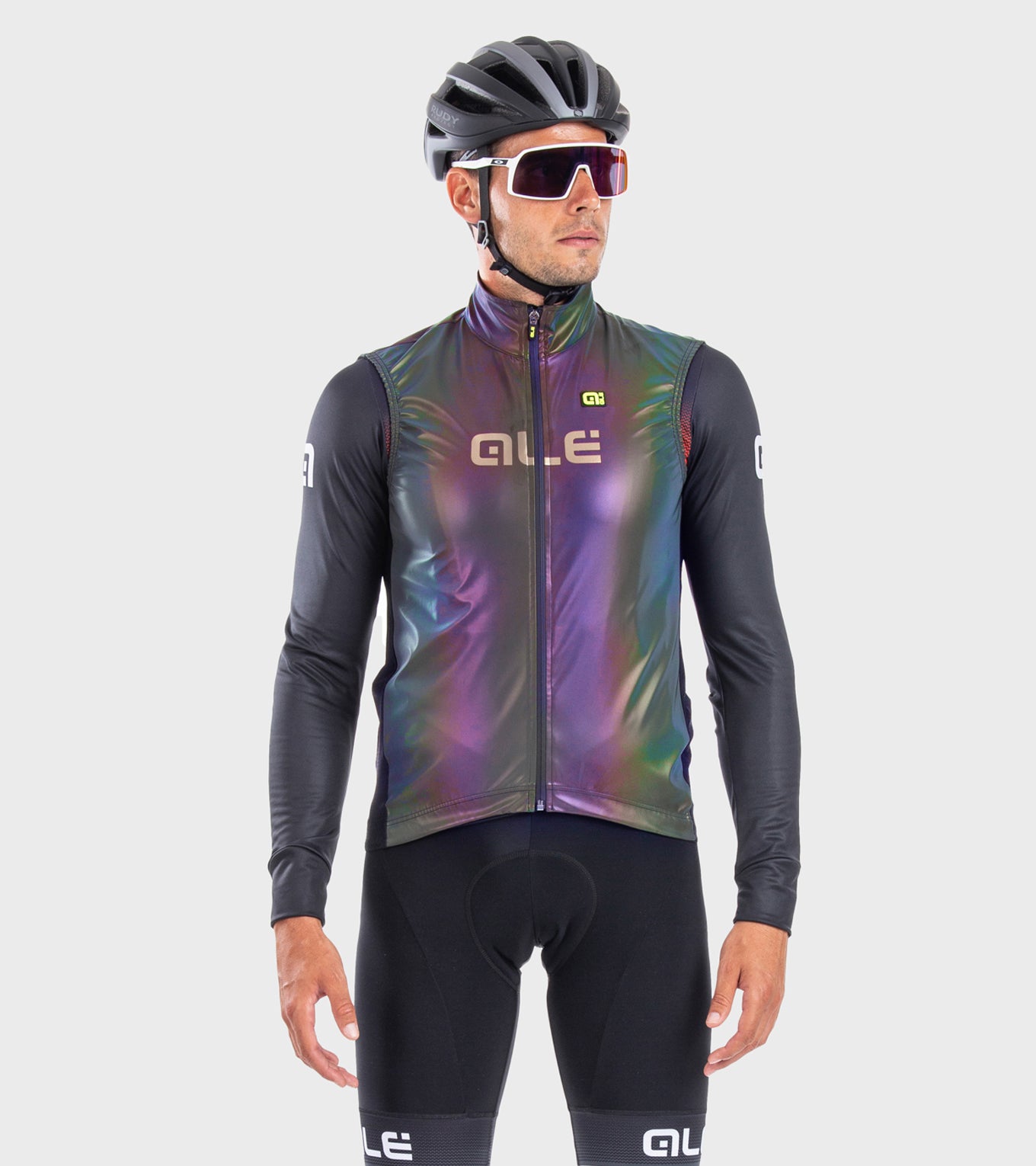 Weste Mann Iridescent Reflective