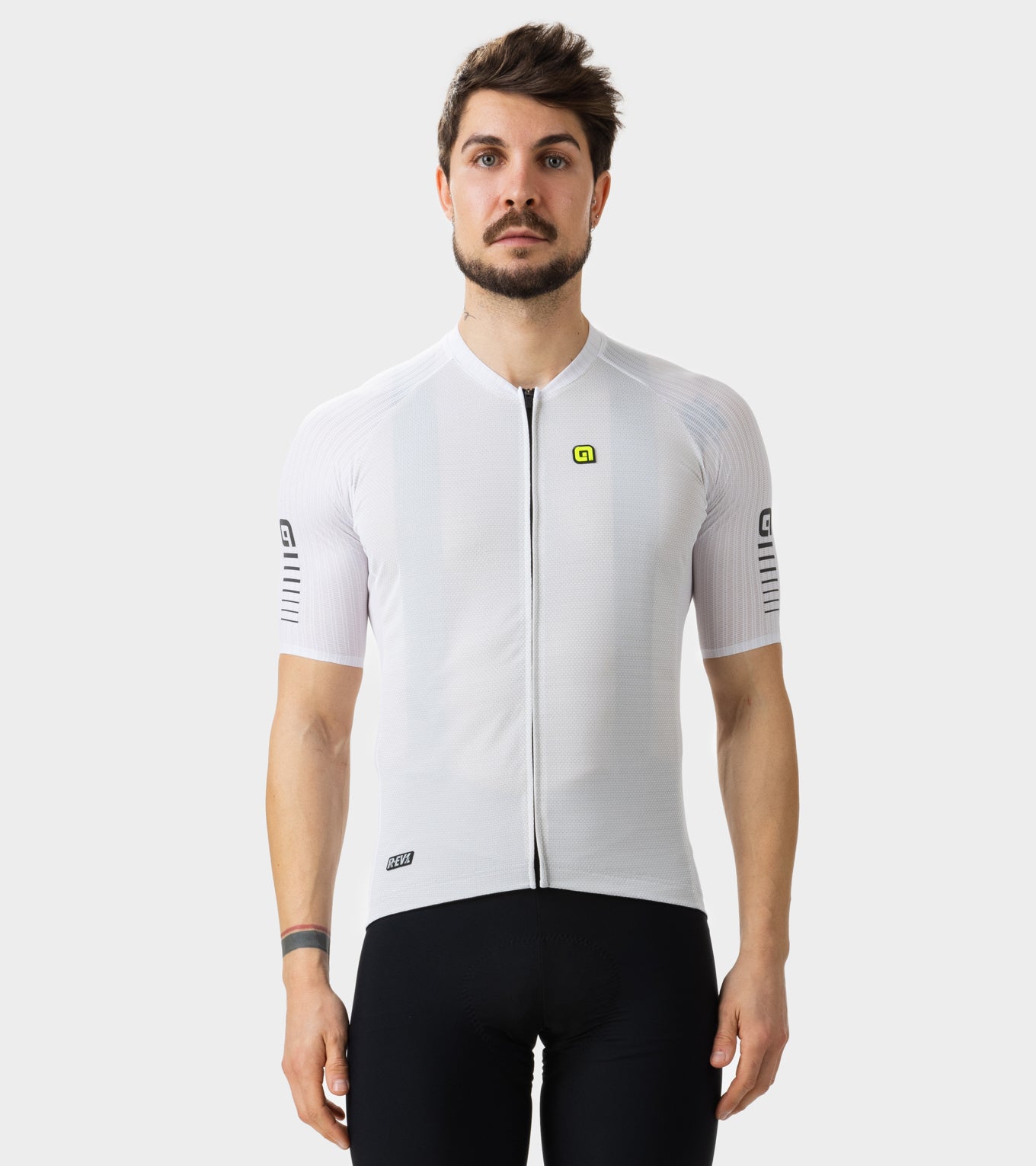 Short Sleeve Jersey Man Silver Cooling – Alé Cycling