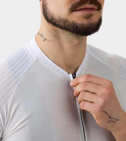 Short Sleeve Jersey Man Silver Cooling