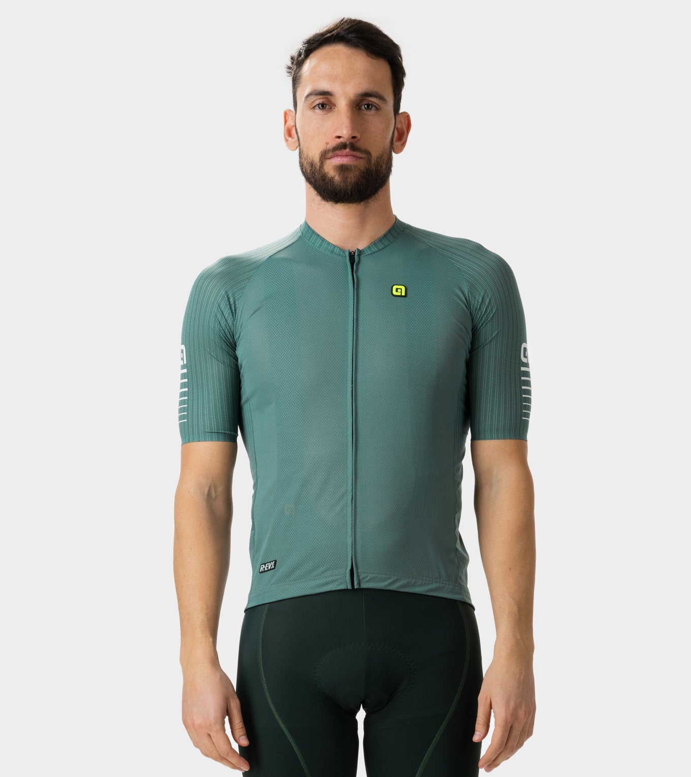 Short Sleeve Jersey Man Silver Cooling – Alé Cycling