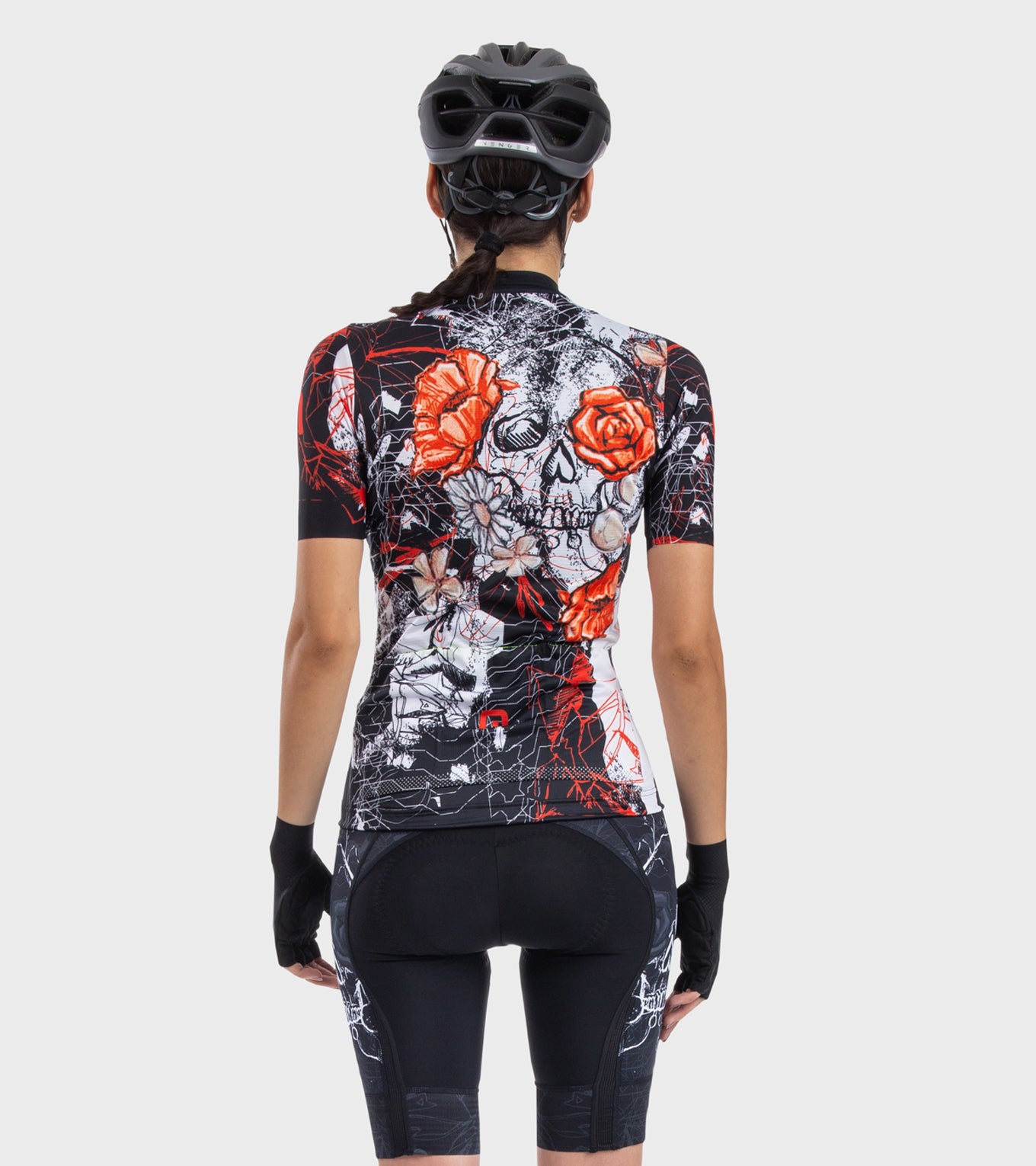 Kurzarm Trikot Frau Skull