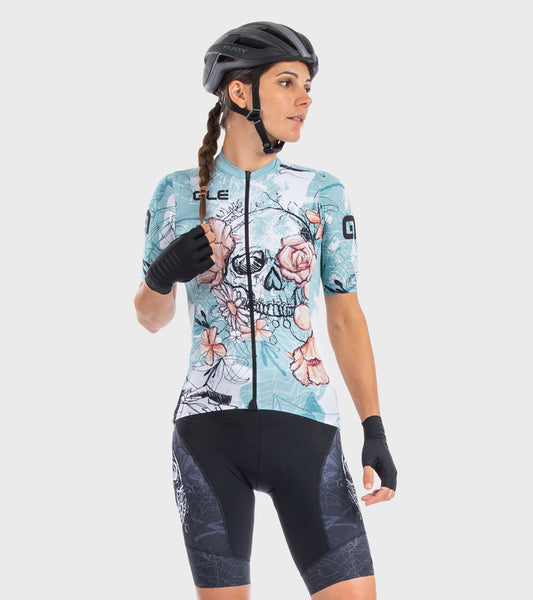 Short Sleeve Jersey Woman Skull