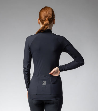 Long Sleeve Jersey Woman Warm Race