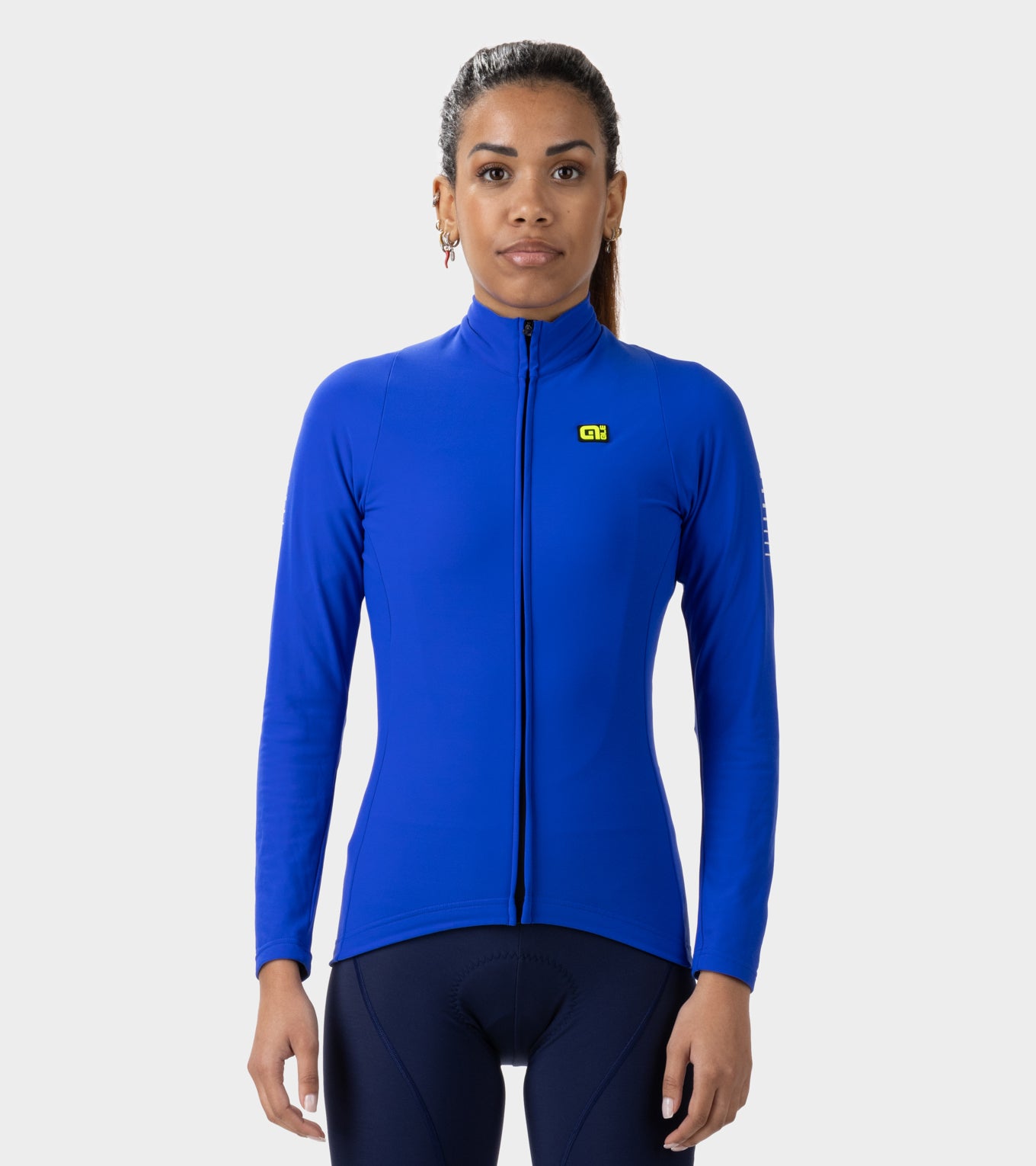 Long Sleeve Jersey Woman Warm Race