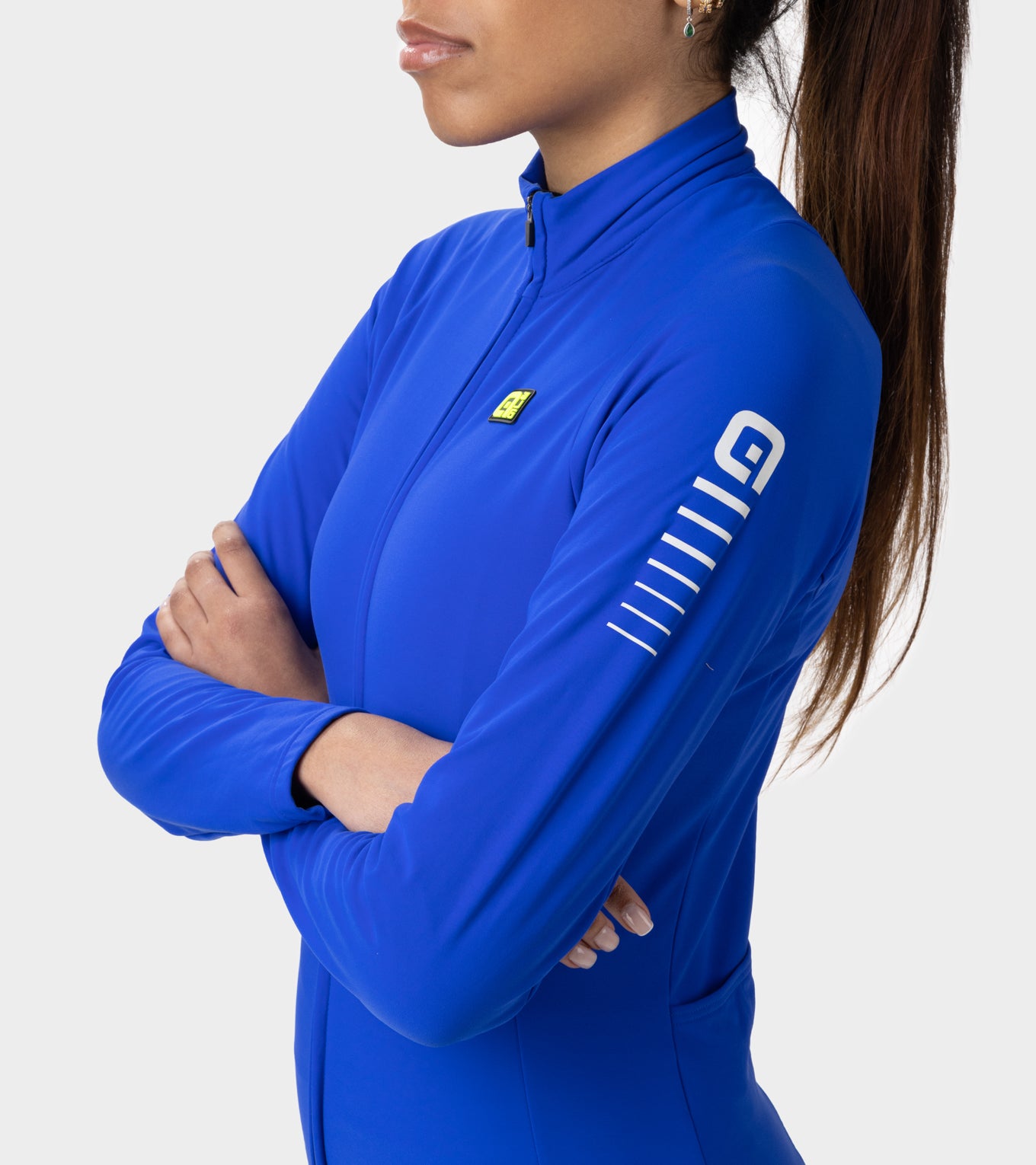 Long Sleeve Jersey Woman Warm Race