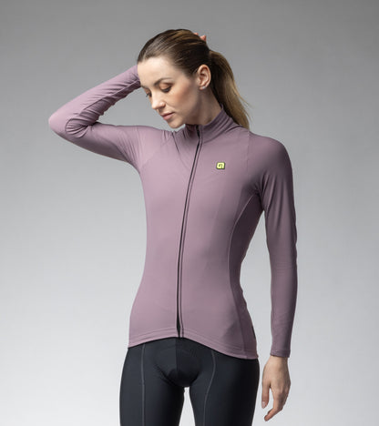 Long Sleeve Jersey Woman Warm Race