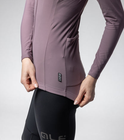 Long Sleeve Jersey Woman Warm Race