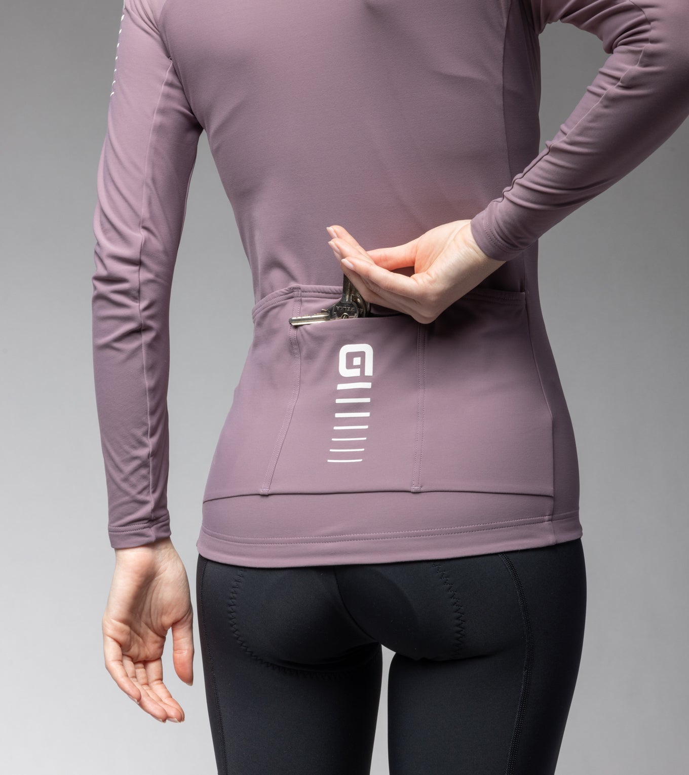 Long Sleeve Jersey Woman Warm Race