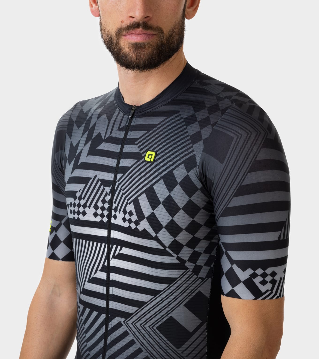 Short Sleeve Jersey Man Checker