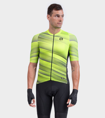 Short Sleeve Jersey Man Green Speed