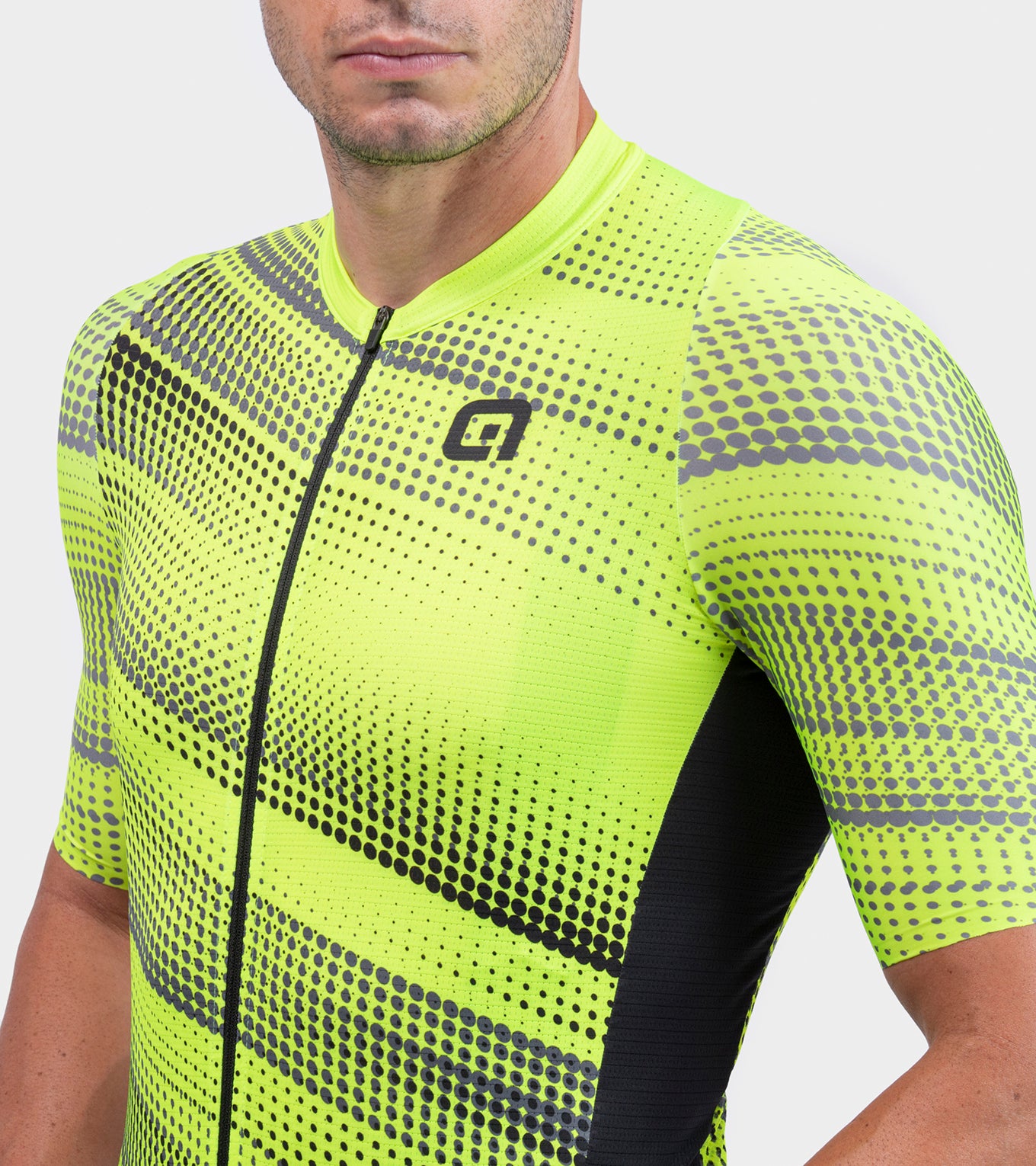 Kurzarm Trikot Mann Green Speed