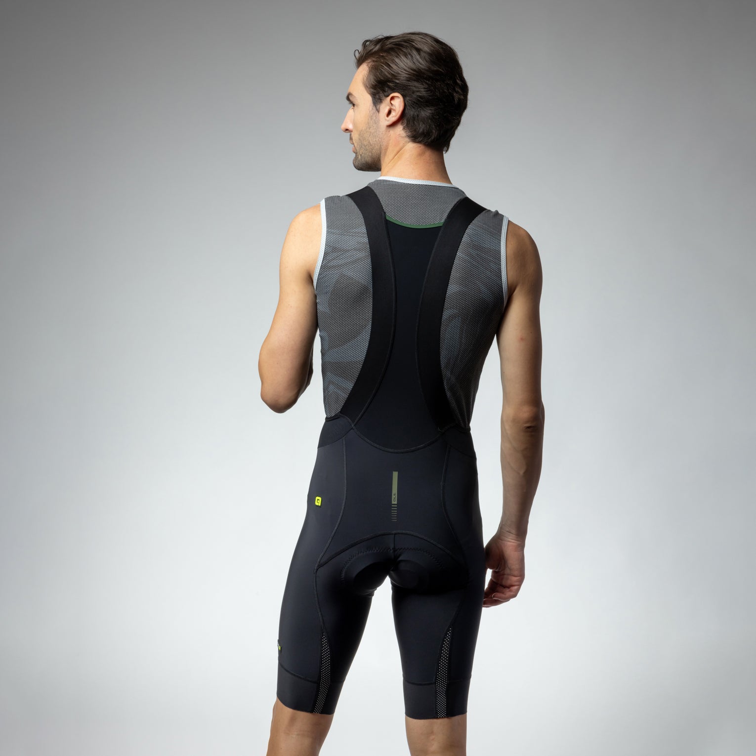 Bibshorts Man Green Speed – Alé Cycling