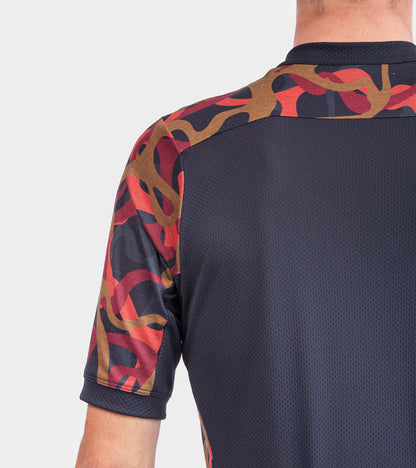 Short Sleeve Jersey Man Woodland