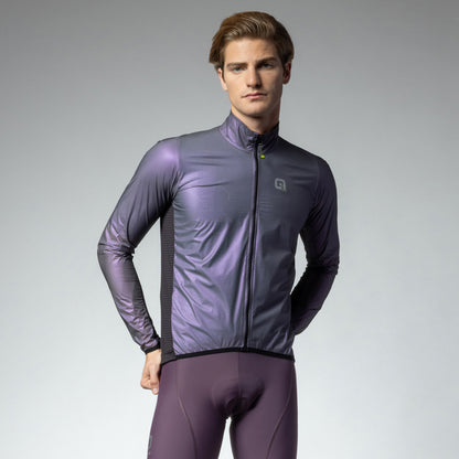 Alé Cycling Men's Guscio Iridescent Reflective Jacket Alé Cycling Men's Guscio Iridescent Reflective Jacket