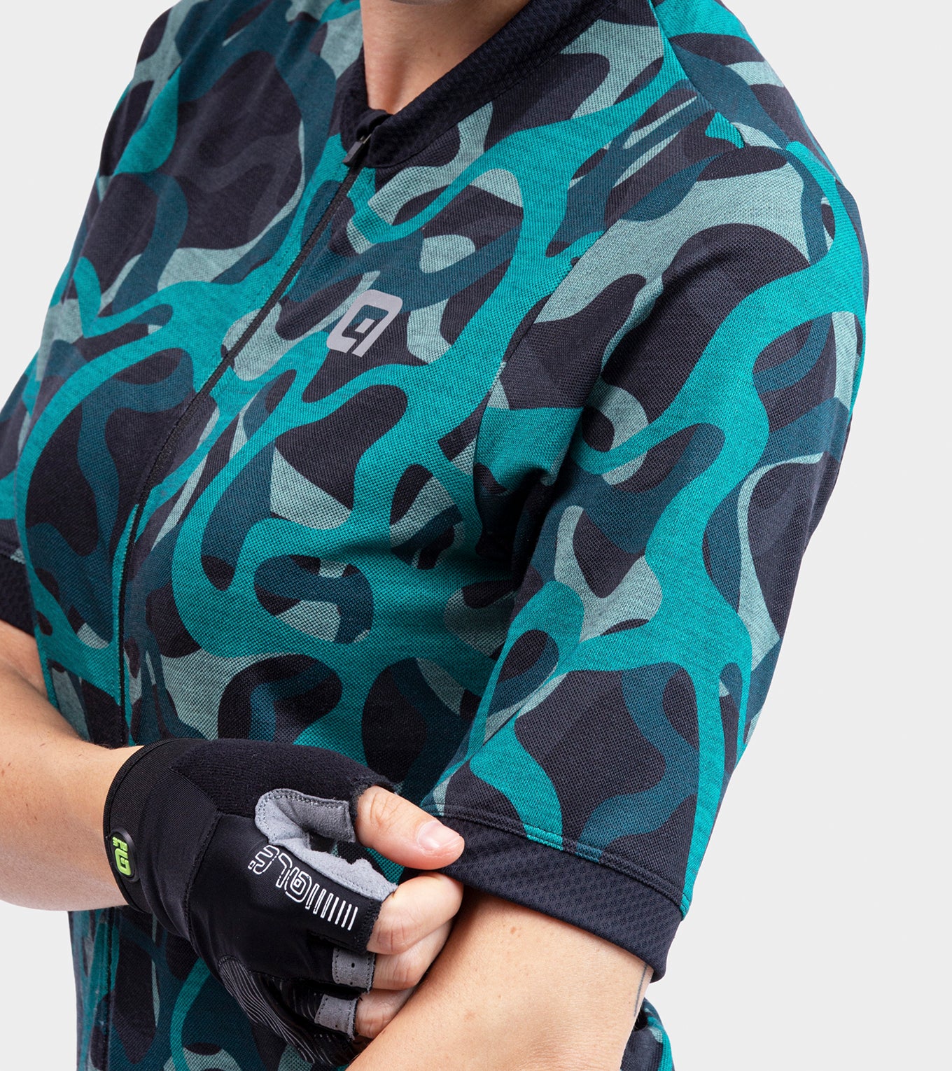 Kurzarm Trikot Frau Woodland