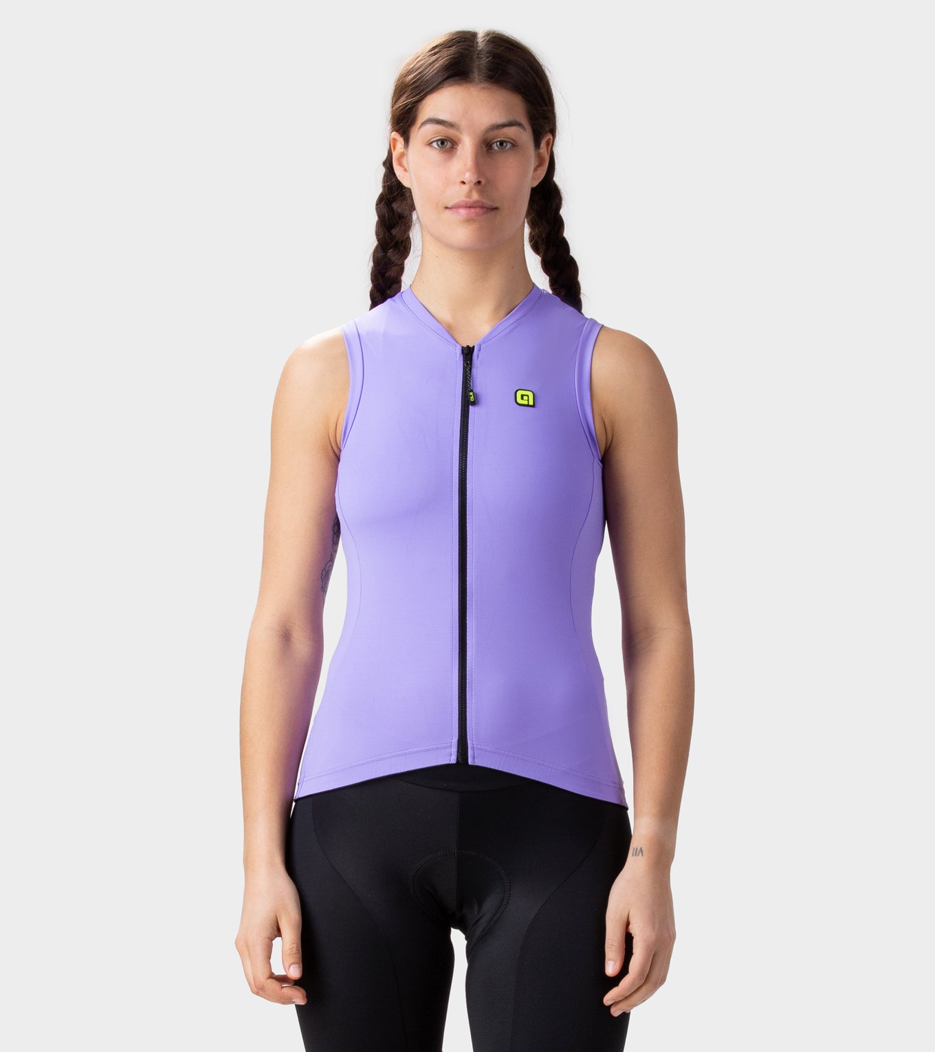 Sleeveless Jersey Woman Color Block