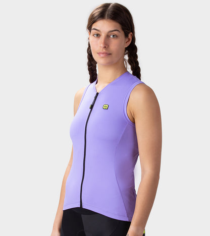 Sleeveless Jersey Woman Color Block