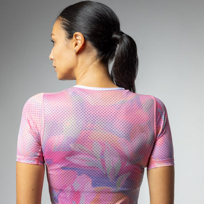 Short Sleeve Base Layer Woman Paint