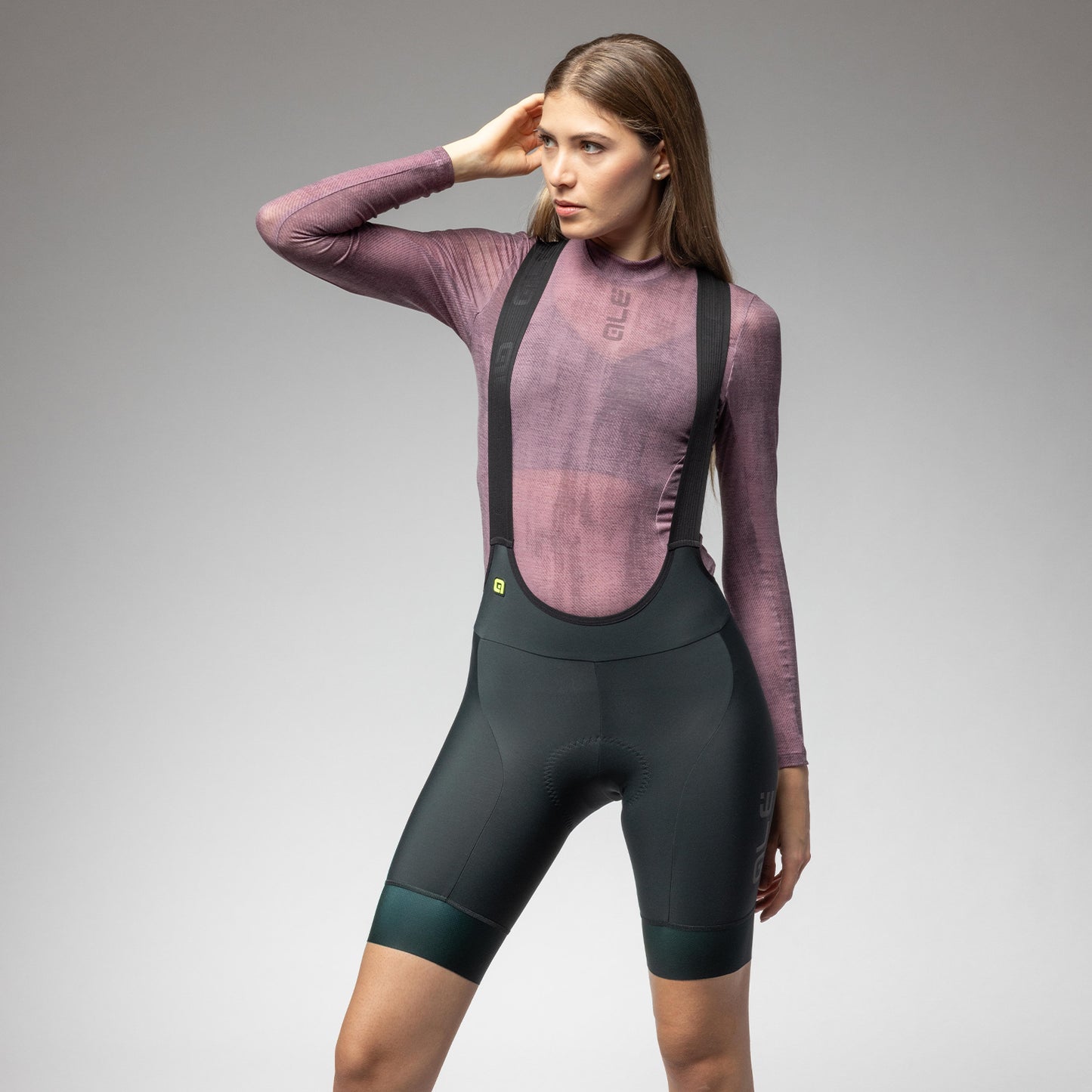 Pantaloncino Con Bretelle Invernale Donna Magic Colour