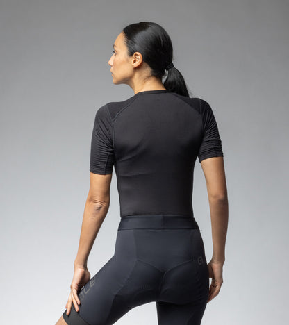 Long Sleeve Base Layer Woman Grid