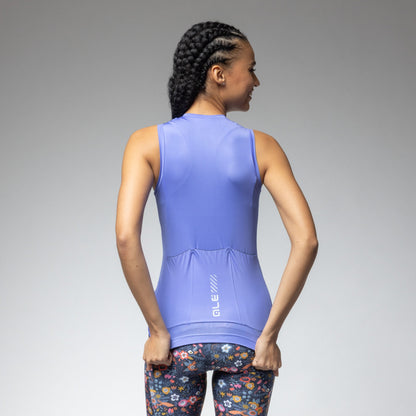 Sleeveless Jersey Woman Color Block