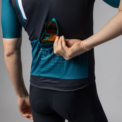 Kurzarm Trikot Mann Follow Me