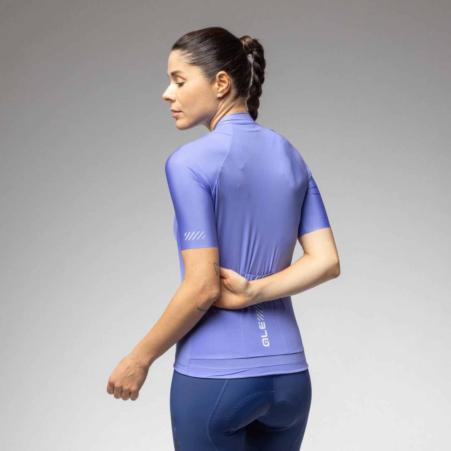 Maglia Manica Corta Donna Color Block