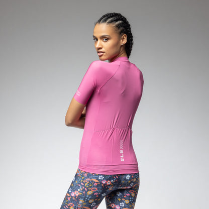 Maglia Manica Corta Donna Color Block