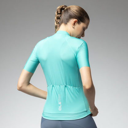 Short Sleeve Jersey Woman Color Block