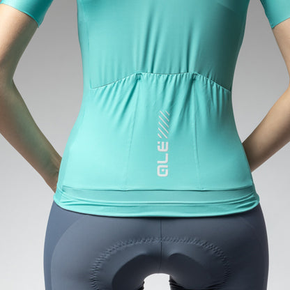 Short Sleeve Jersey Woman Color Block