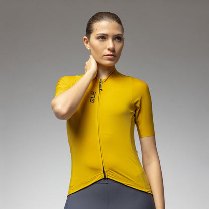 Short Sleeve Jersey Woman Color Block Off Road