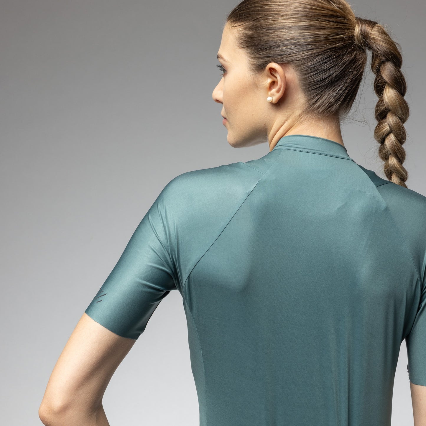 Short Sleeve Jersey Woman Color Block Off Road