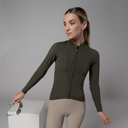 Long Sleeve Jersey Woman Color Block