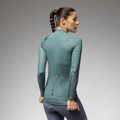 Long Sleeve Jersey Woman Color Block