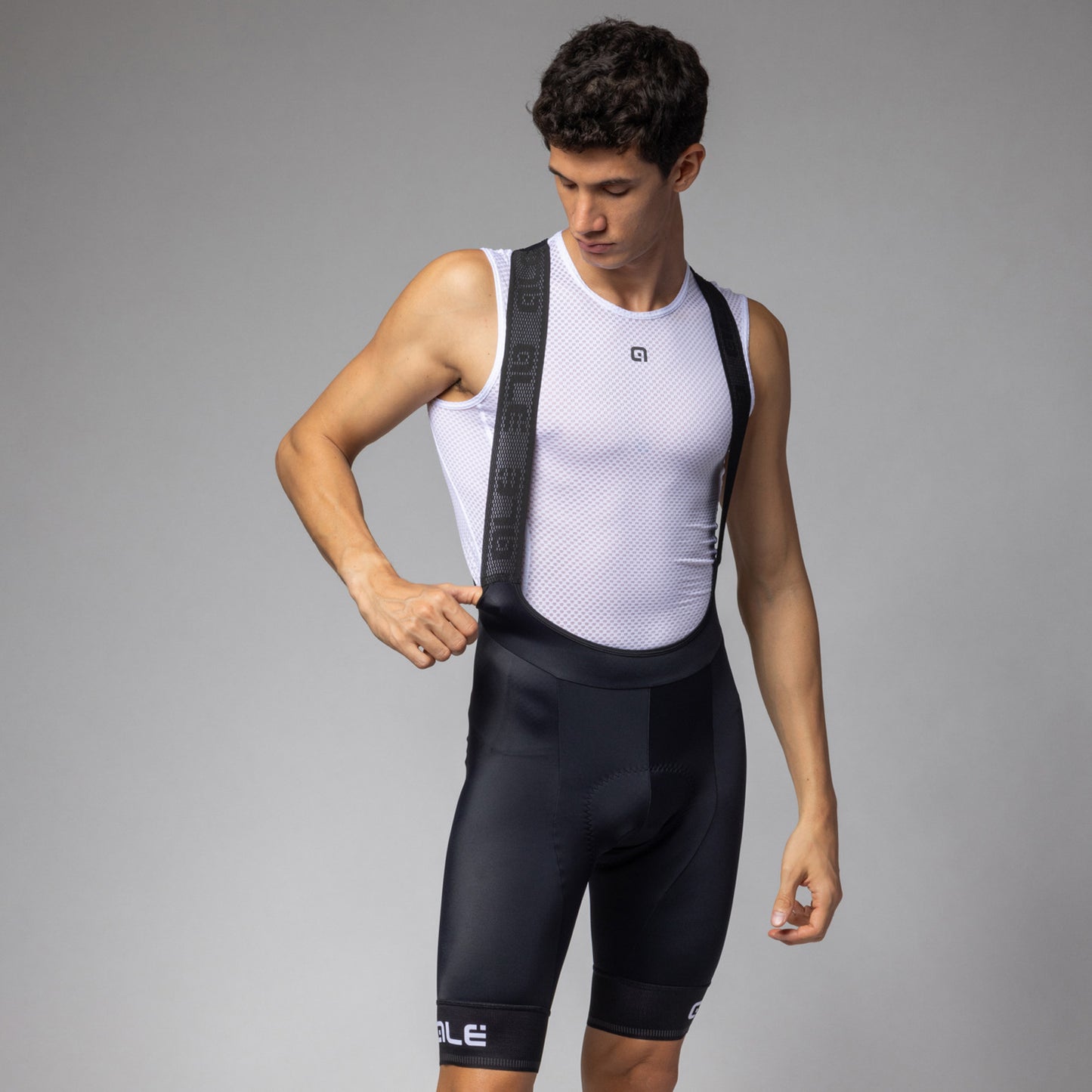 Pantaloncino Con Bretelle Uomo Corsa 2.0