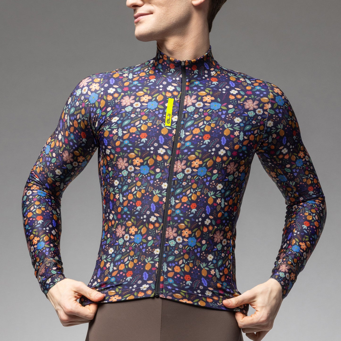 Maglia Manica Lunga Uomo Flowery