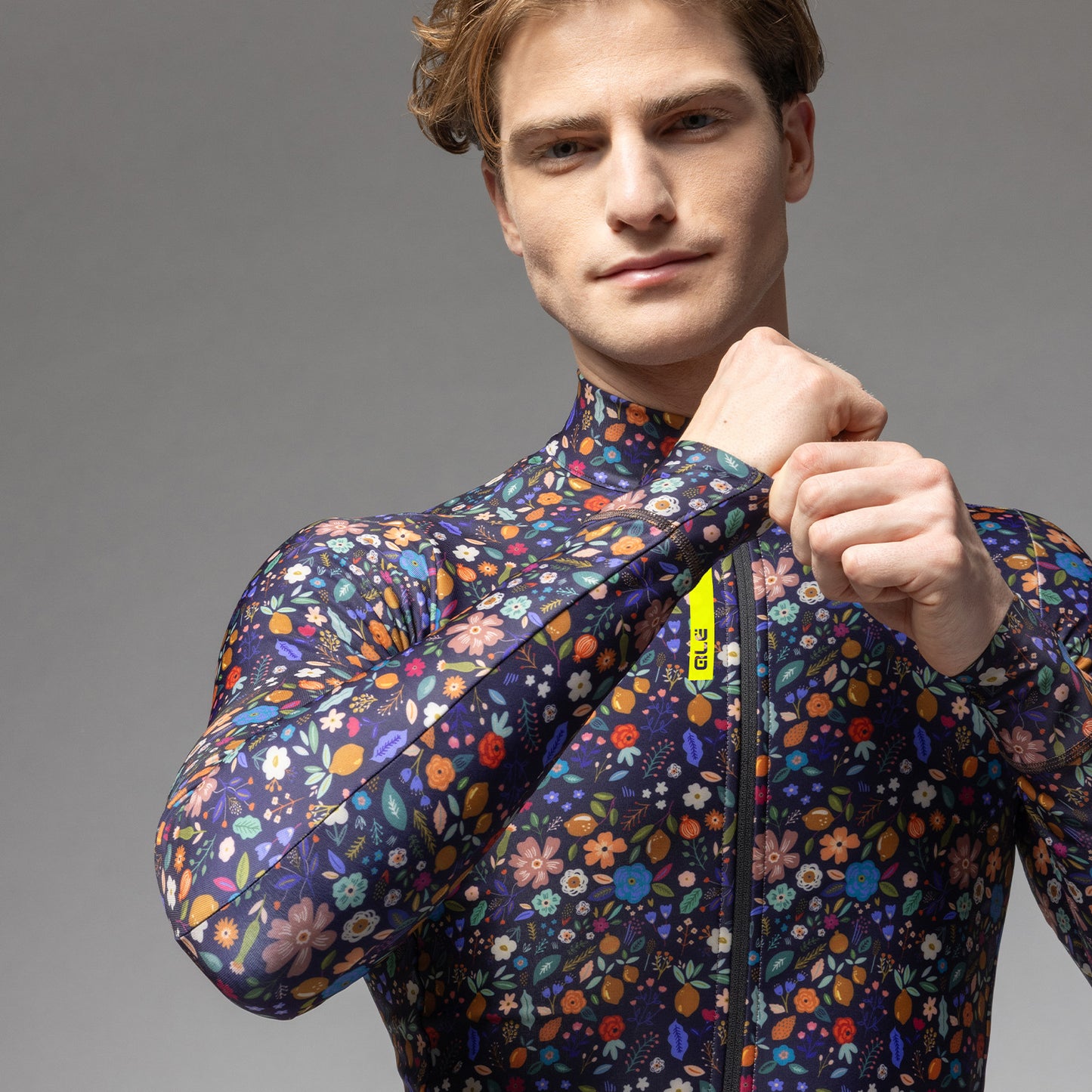 Maglia Manica Lunga Uomo Flowery